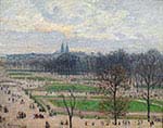 Garden of the Tuileries on a Winter Afternoon